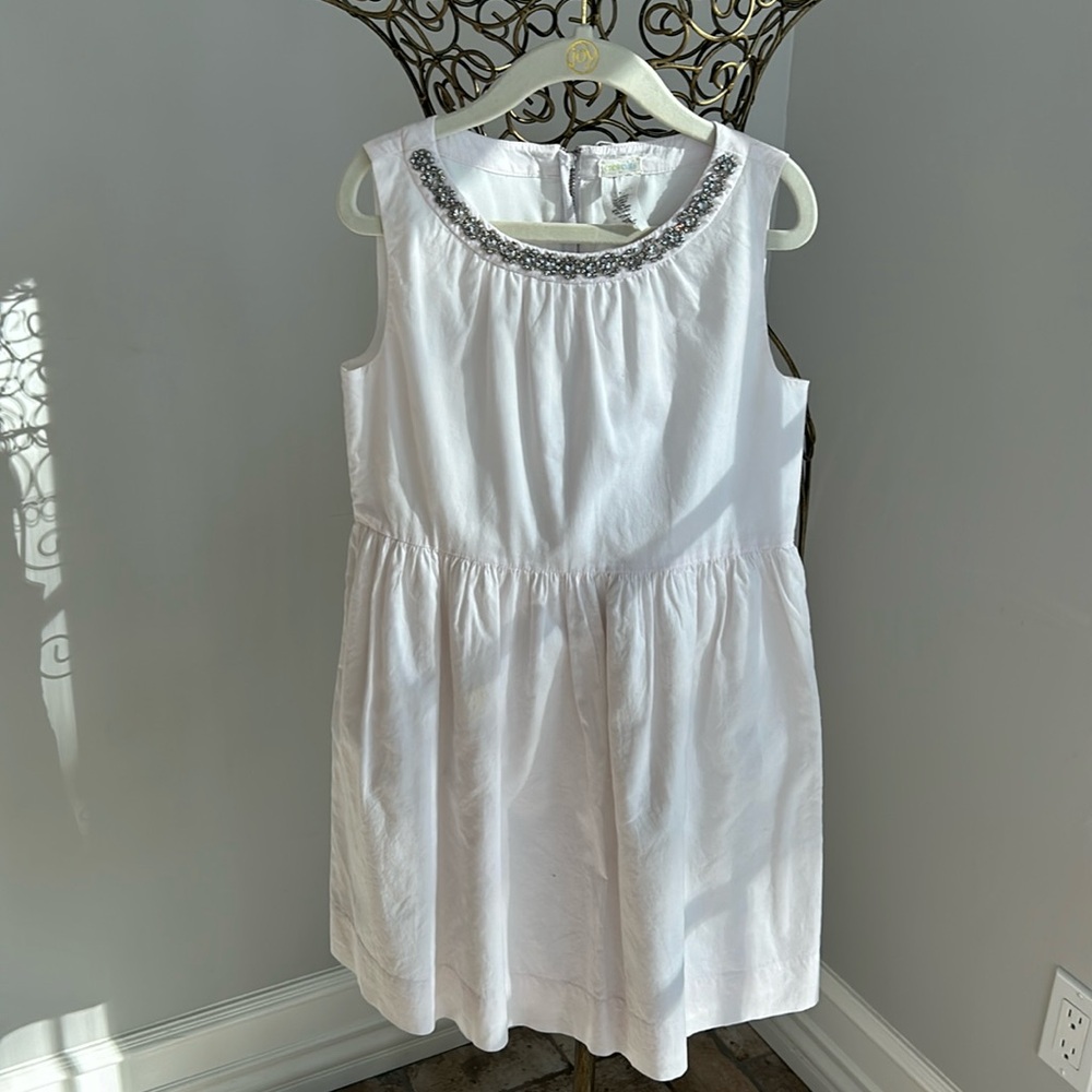 Crewcuts size 7 light pink girls dress